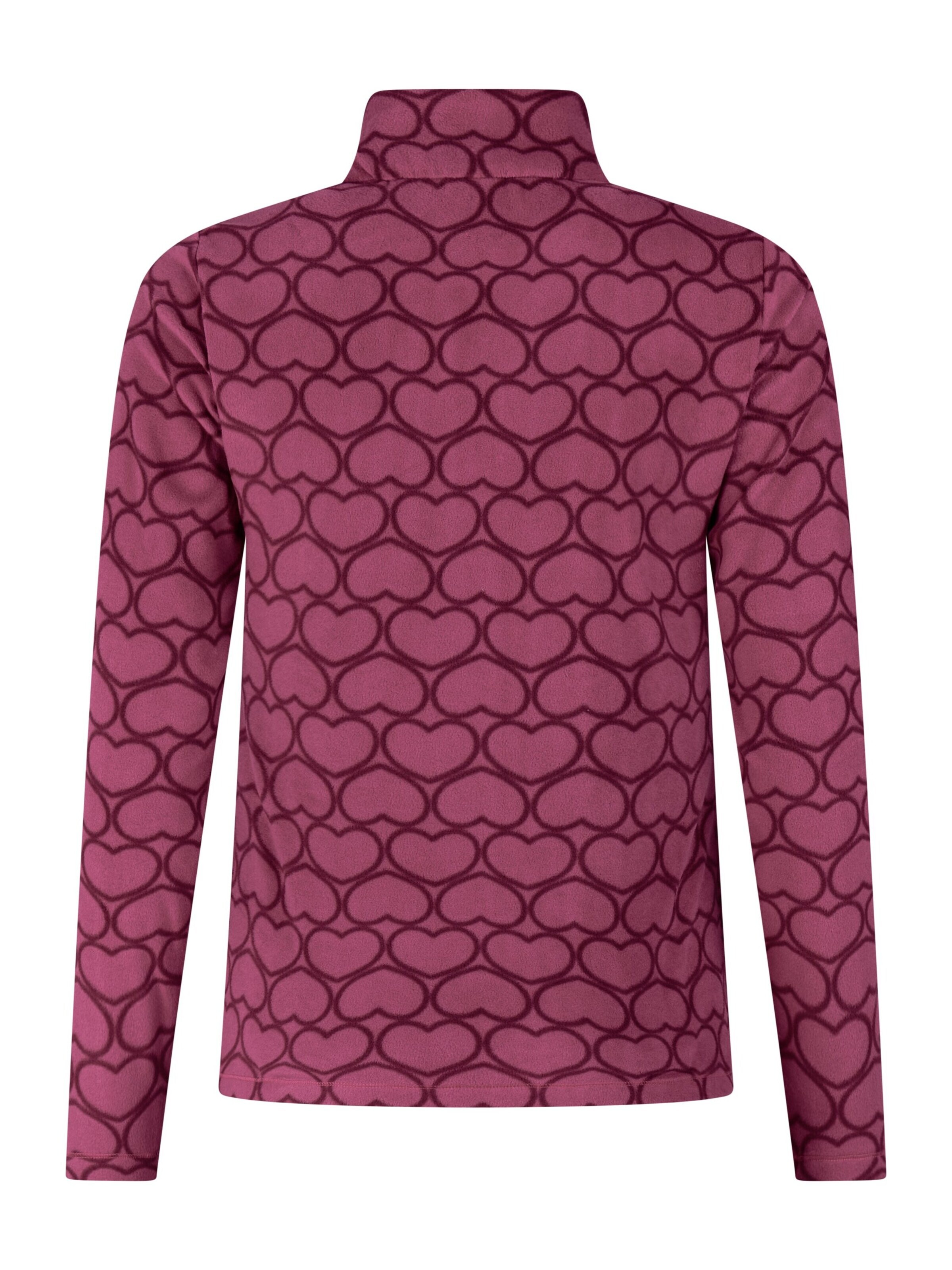 PROTEST Sports sweatshirt 'PRTRefuzzy' in Purple