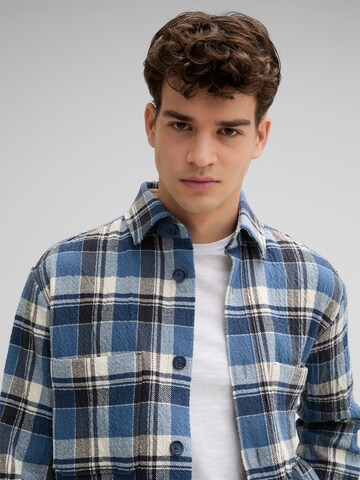 STRELLSON Regular fit Button Up Shirt 'Nalon' in Blue