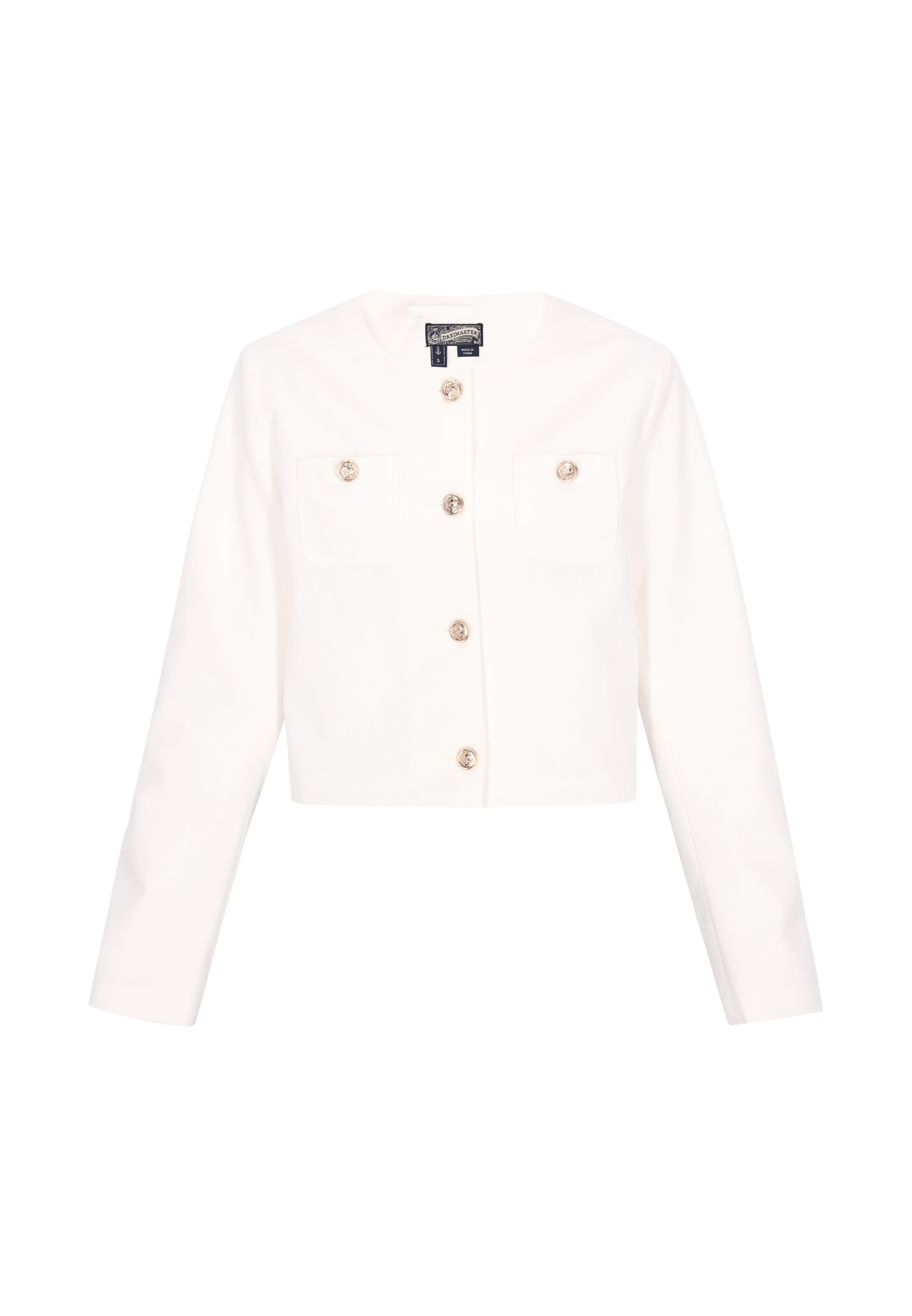 DreiMaster Vintage - Blazer em branco: frente