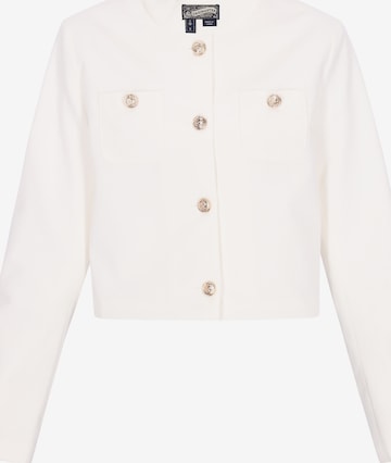 DreiMaster Vintage Blazer in Weiß: Vorderseite