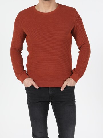 Colin's Trui in Rood
