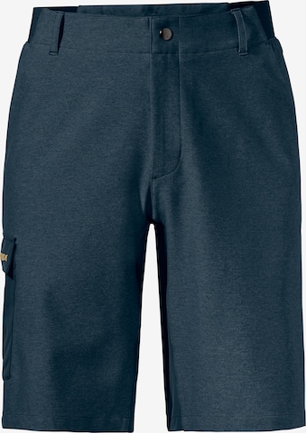 VAUDE Regular Workout Pants 'Tremalzo IV' in Blue: front