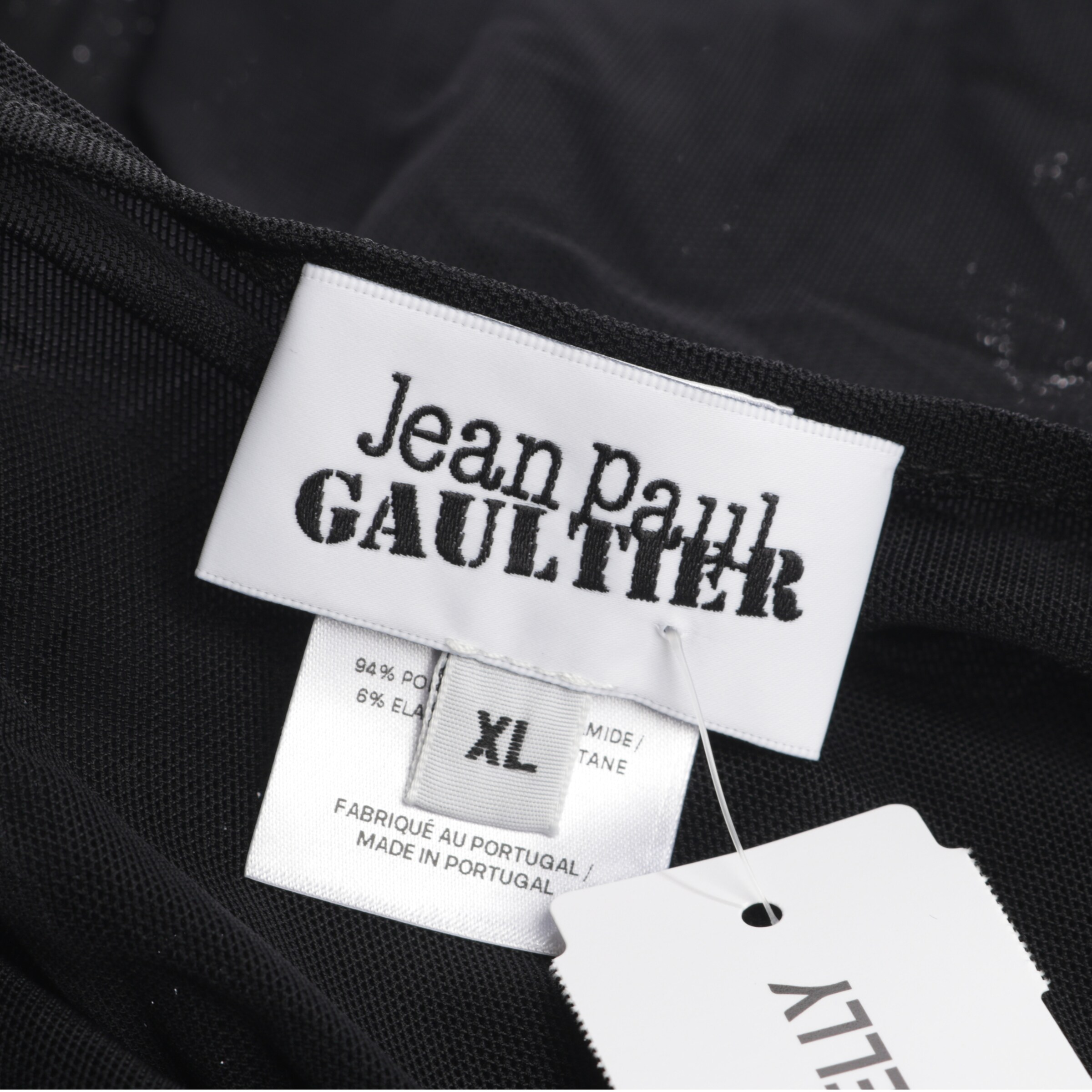 Jean Paul Gaultier Kleid XL in Schwarz