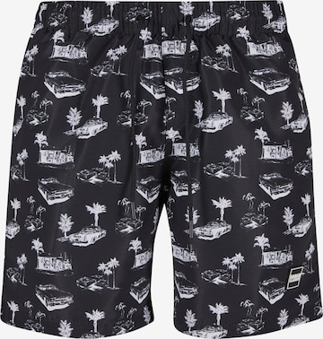 Urban Classics Uimashortsit värissä musta: etupuoli