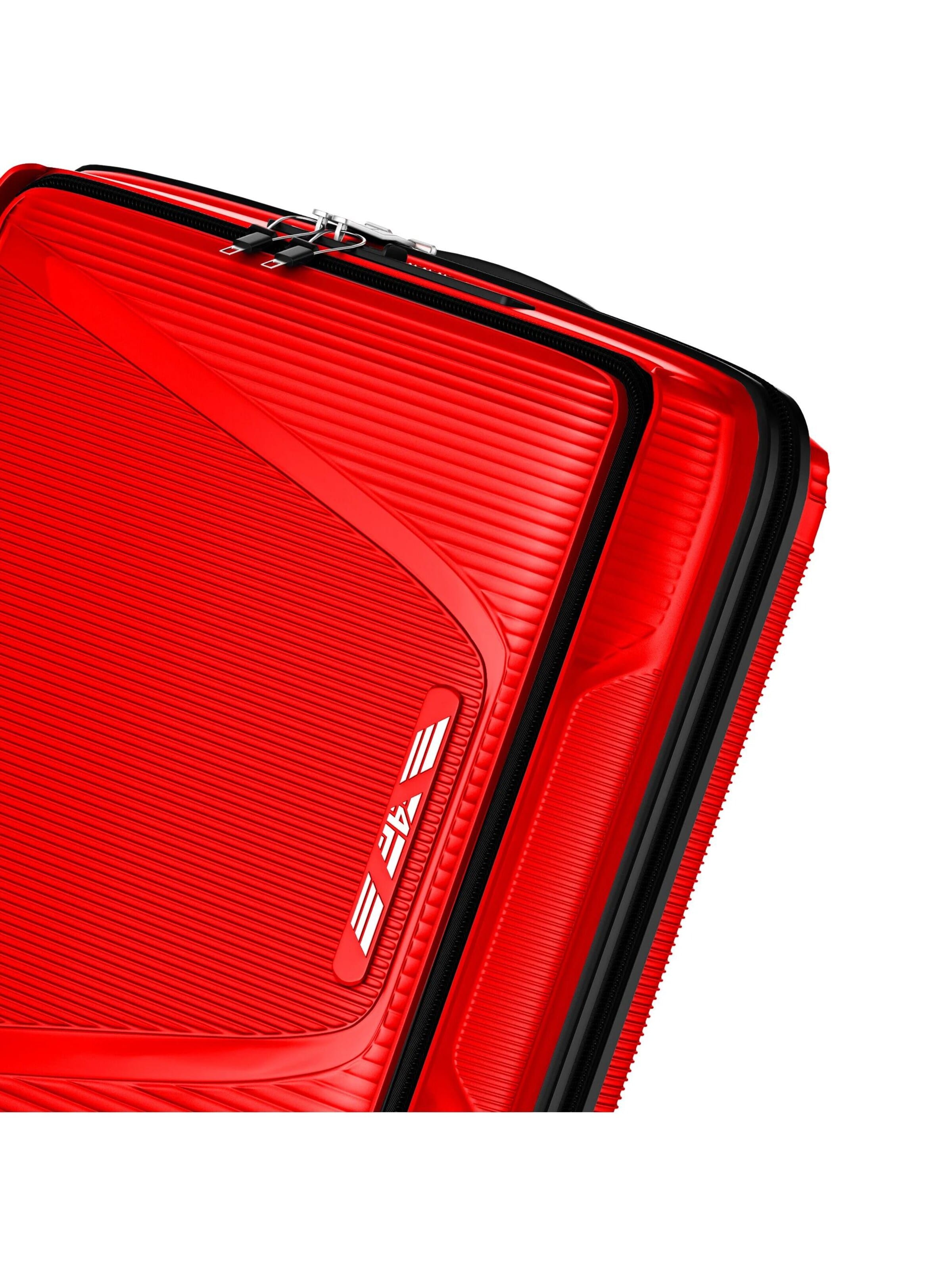 4FLY Suitcase Set 'Linea Lux' in Red