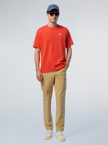 T-Shirt North Sails en rouge