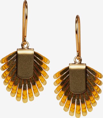 Gretchen Earrings 'Pam Pem S' in Gold: front