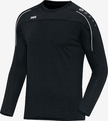 JAKO Athletic Sweatshirt in Black: front