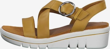 MARCO TOZZI Strap Sandals in Yellow