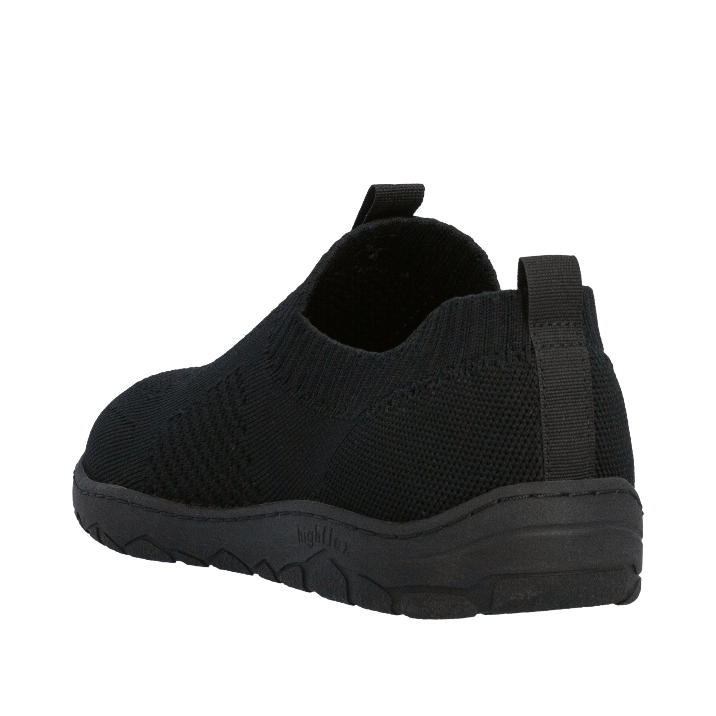 Rieker Slip-Ons in Black