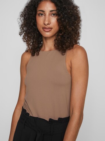 VILA Top 'KENZA' in Brown: front