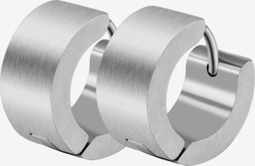 Akzent Earrings 'Matti, langlebig' in Silver: front
