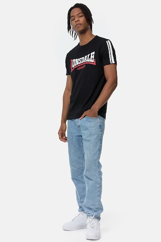 T-Shirt 'Elphin' LONSDALE en noir
