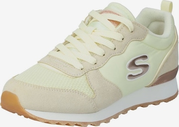 Baskets basses 'Air Infinity' SKECHERS en jaune : devant