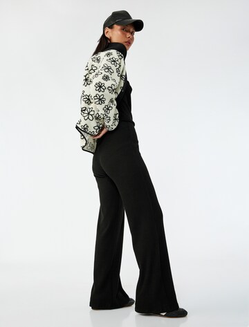 Koton Flared Trousers in Black