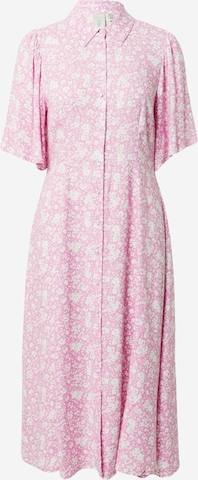 Y.A.S Shirt Dress 'Telli' in Pink: front