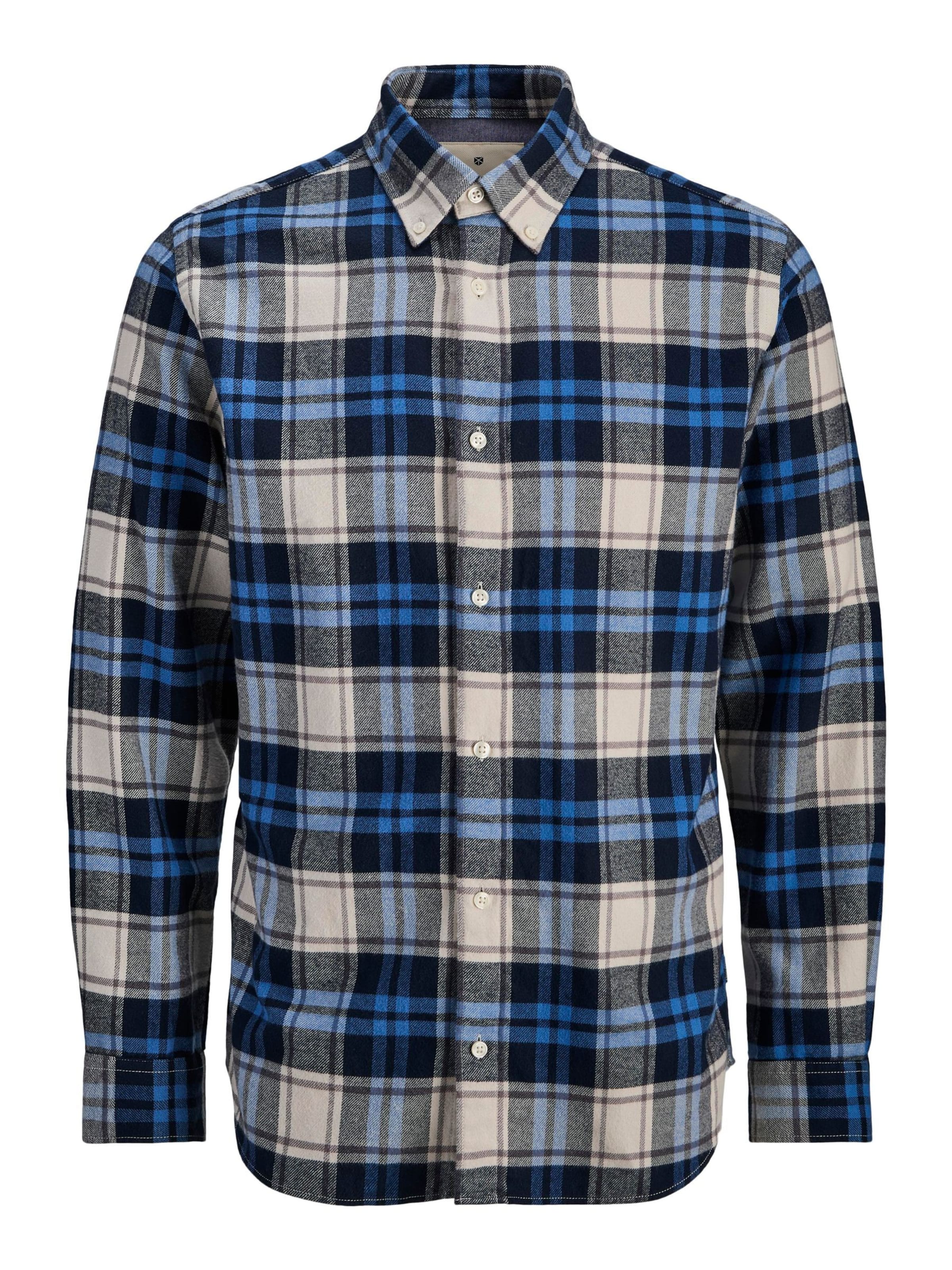 Jack & Jones Premium - Camisa 'JPRBLUBarkley' en azul: frente