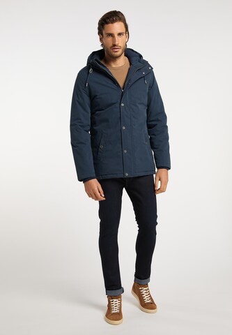 DreiMaster Vintage Winter Jacket in Blue