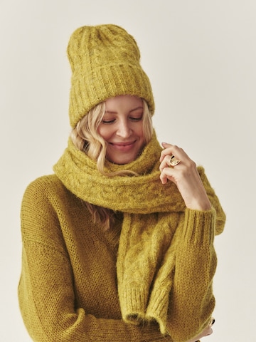 Écharpe 'WERON 1' TATUUM en vert : devant