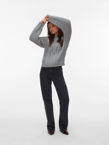 VERO MODA Sweater 'VMJada' in Grey