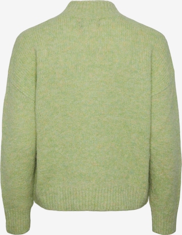 PIECES Пуловер 'Kamma' в зелено