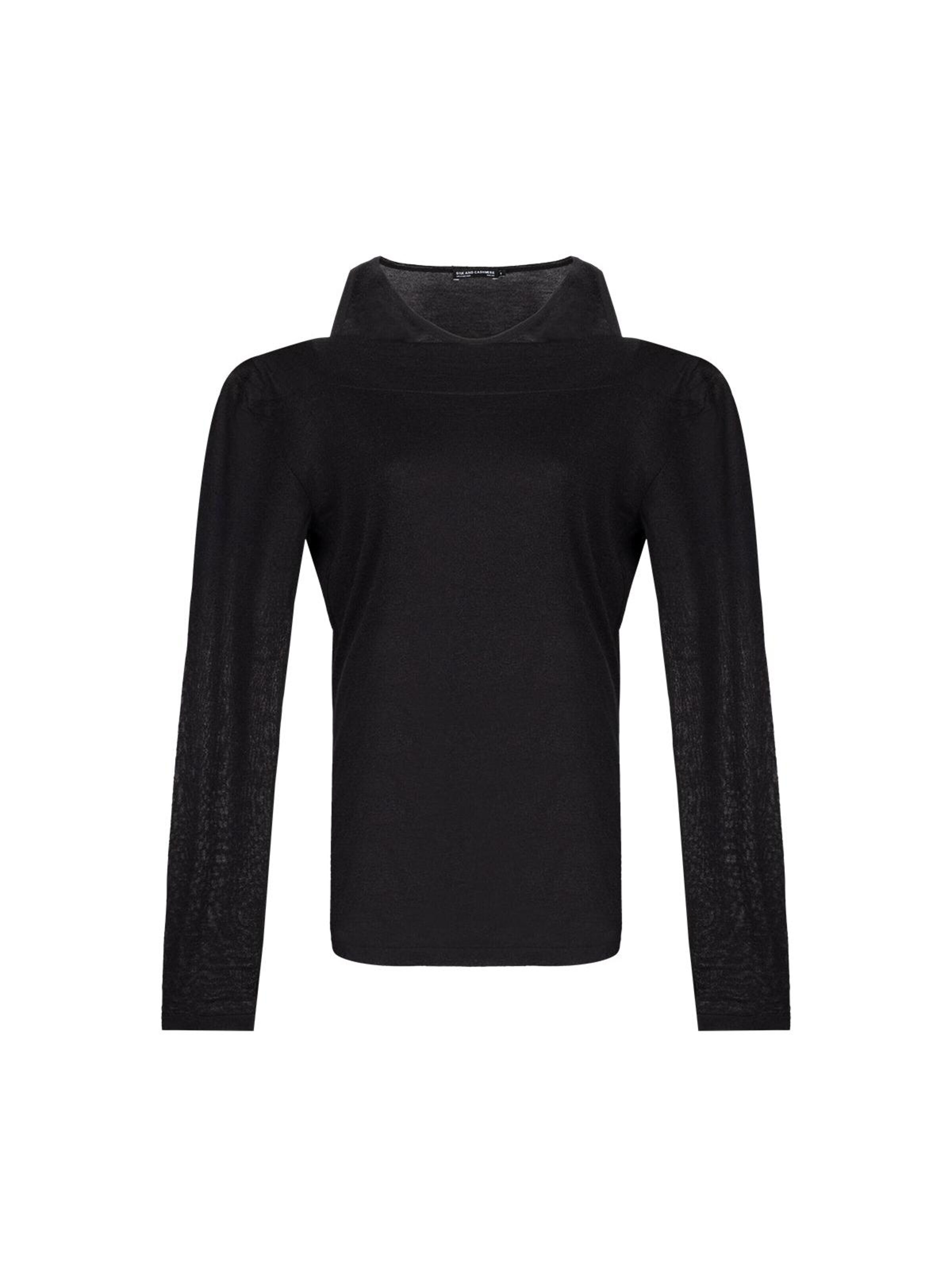 Chemisier SILK & CASHMERE en noir