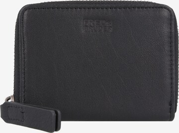 FREDsBRUDER Wallet in Black: front