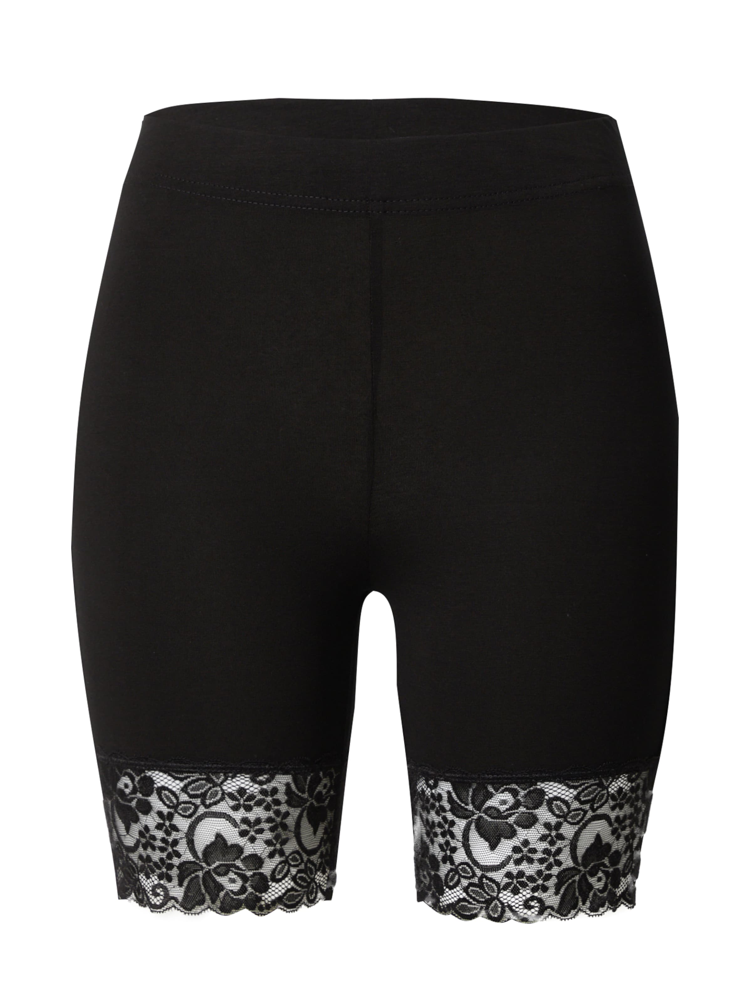 Lindex Skinny Shorts 'Sally' in Schwarz: Vorderseite