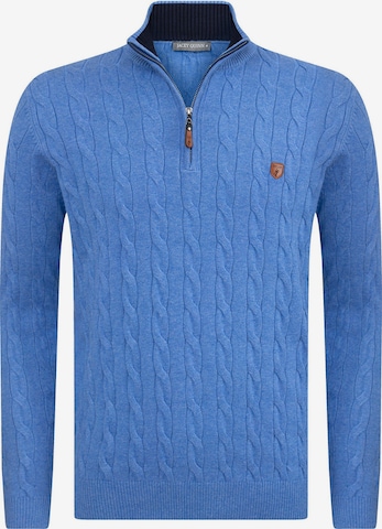 Jacey Quinn Sweater in Blue: front