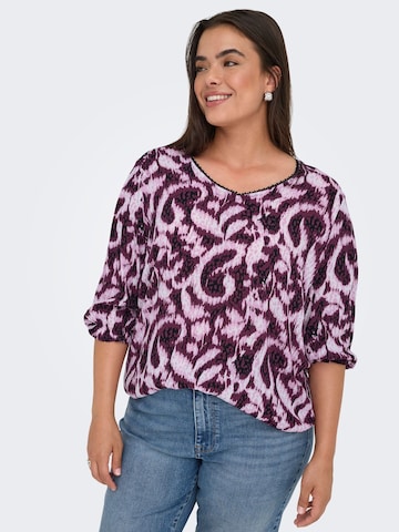 Camicia da donna 'CARTYLA' di ONLY Carmakoma in rosa