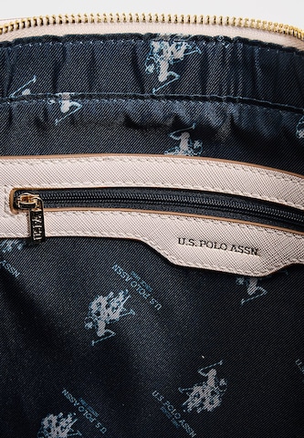 U.S. POLO ASSN. Nakupovalna torba 'Jones' | bež barva