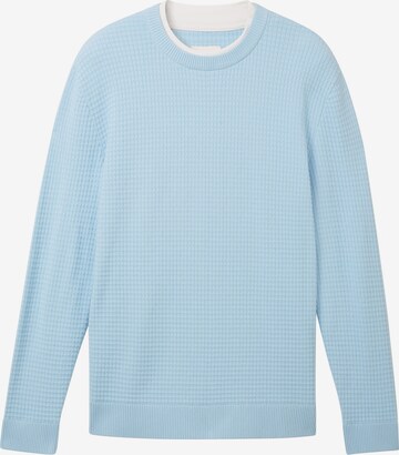 Pullover di TOM TAILOR DENIM in blu: frontale