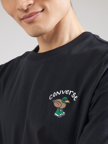 CONVERSE T-Shirt 'POOL' in Schwarz