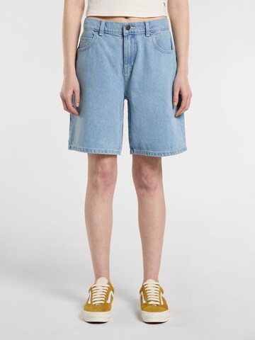 DICKIES - Loosefit Vaquero 'Herndon' en azul: frente