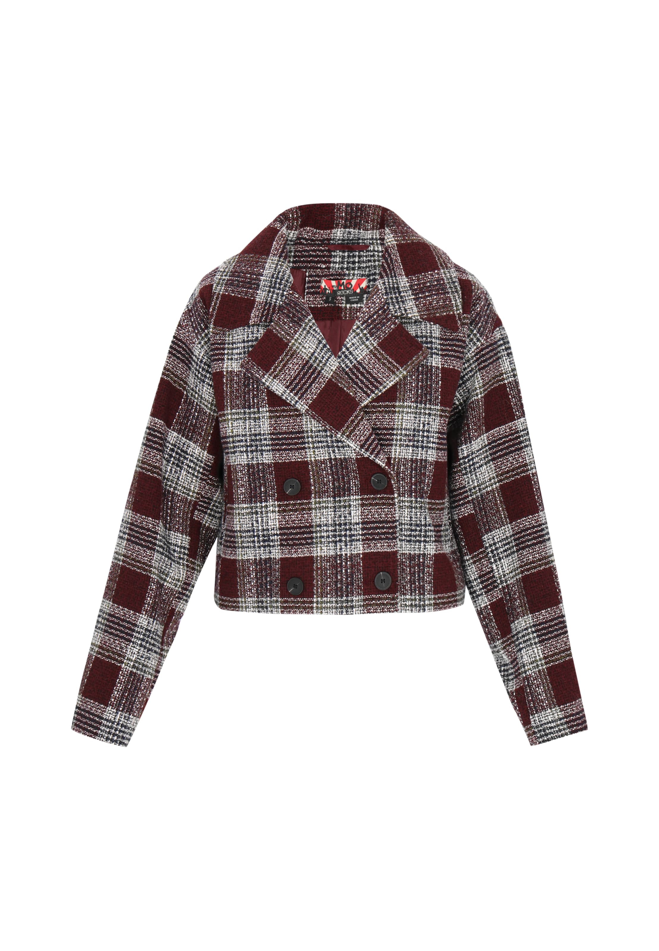 myMo ROCKS Prechodná bunda - Červená: predná strana