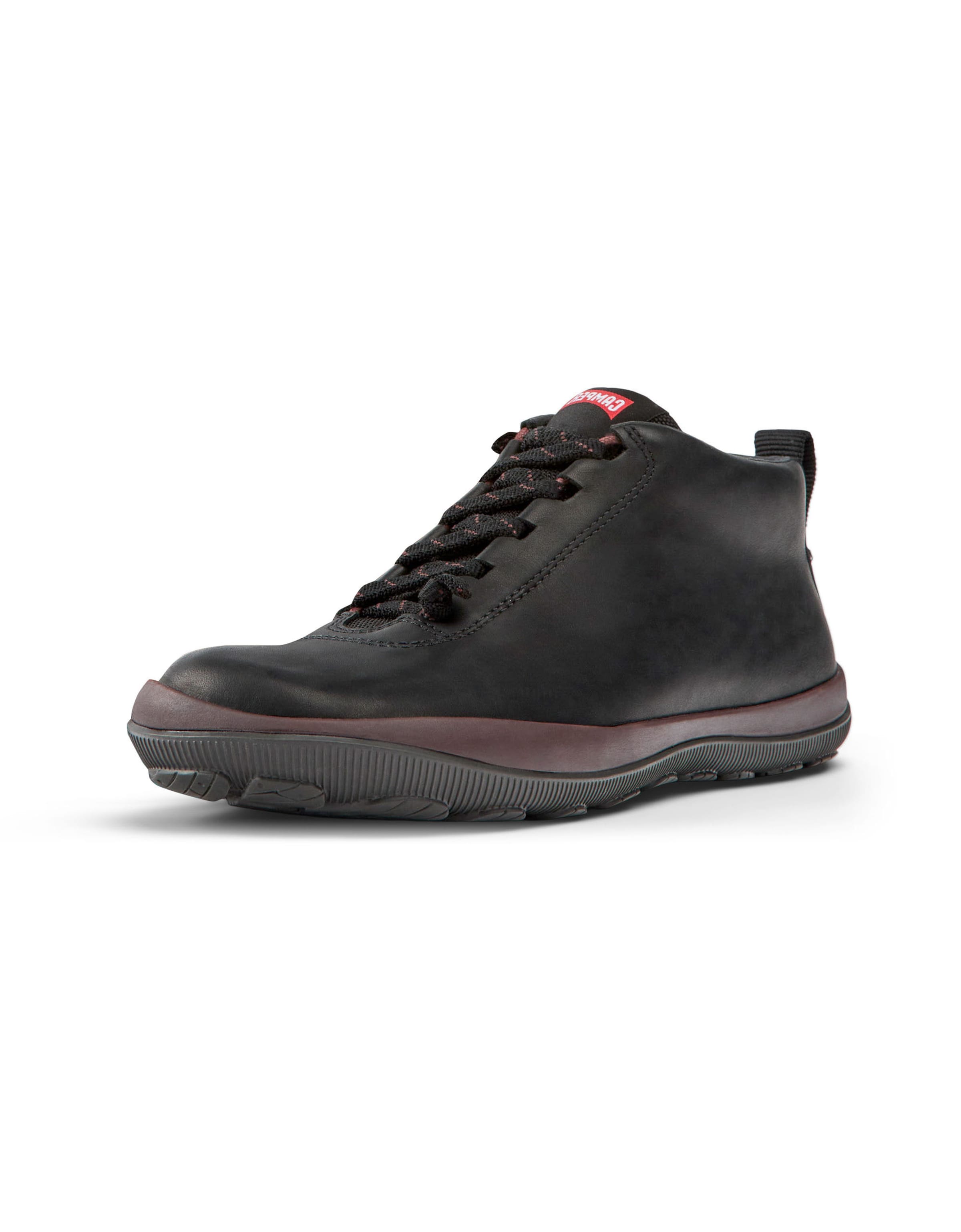 CAMPER Ankle boots 'Peu Pista' in Black: front