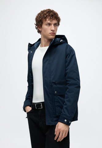 JACK & JONES Ανοιξιάτικο ή φθινοπωρινό παρκά 'JJEWOLF' σε μπλε