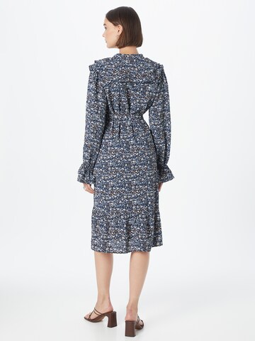 PULZ Jeans Shirt dress 'SILKY' in Blue