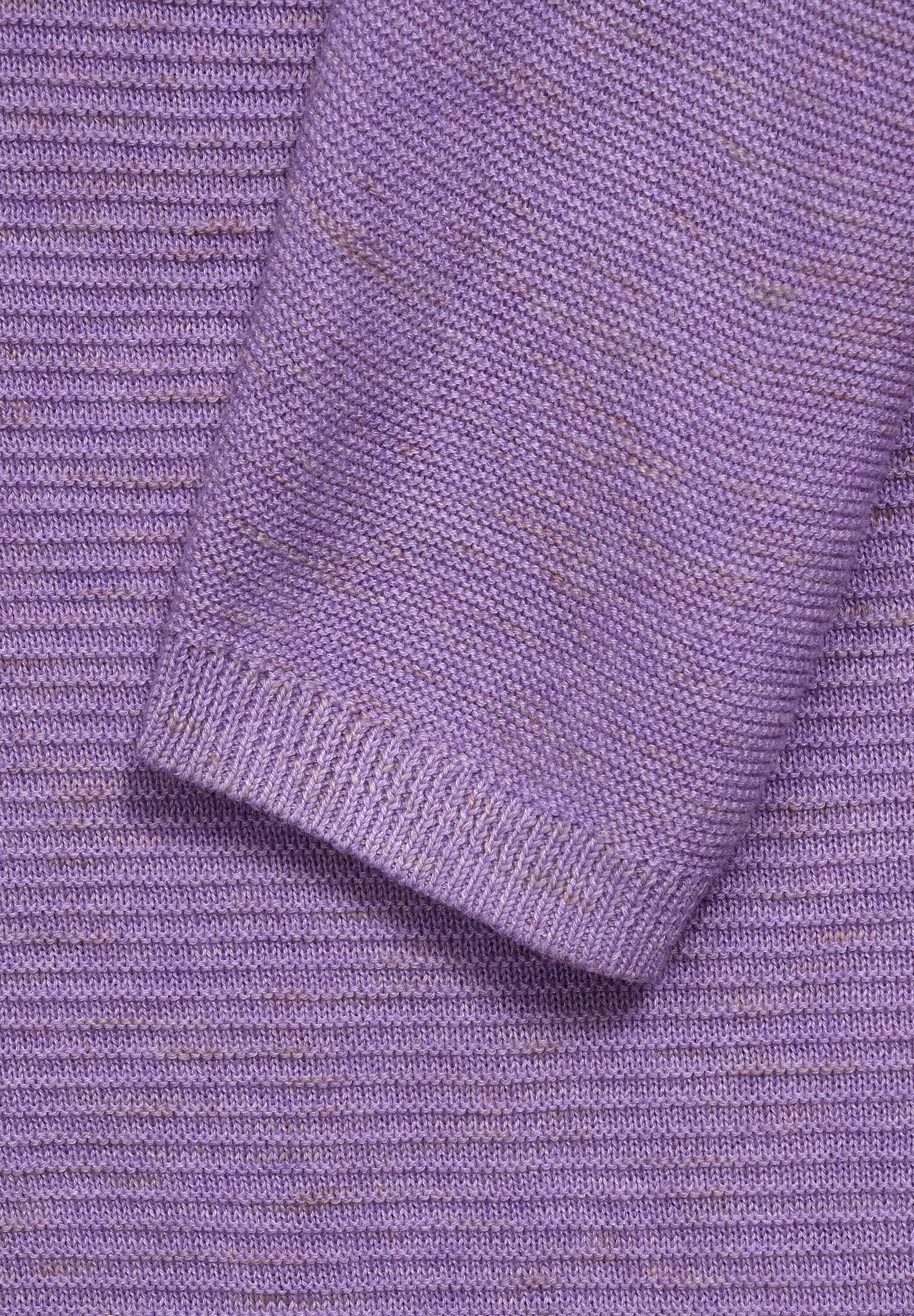 CECIL Pullover in Lilameliert 