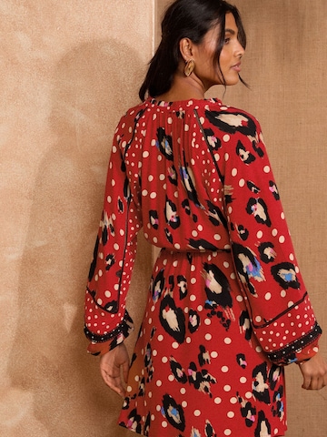 love & roses Kleid in Rot