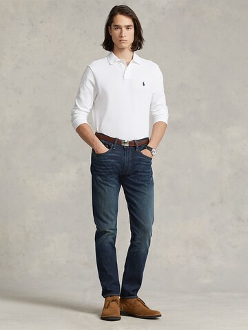 Polo Ralph Lauren Slim Fit Poloshirt in Weiß