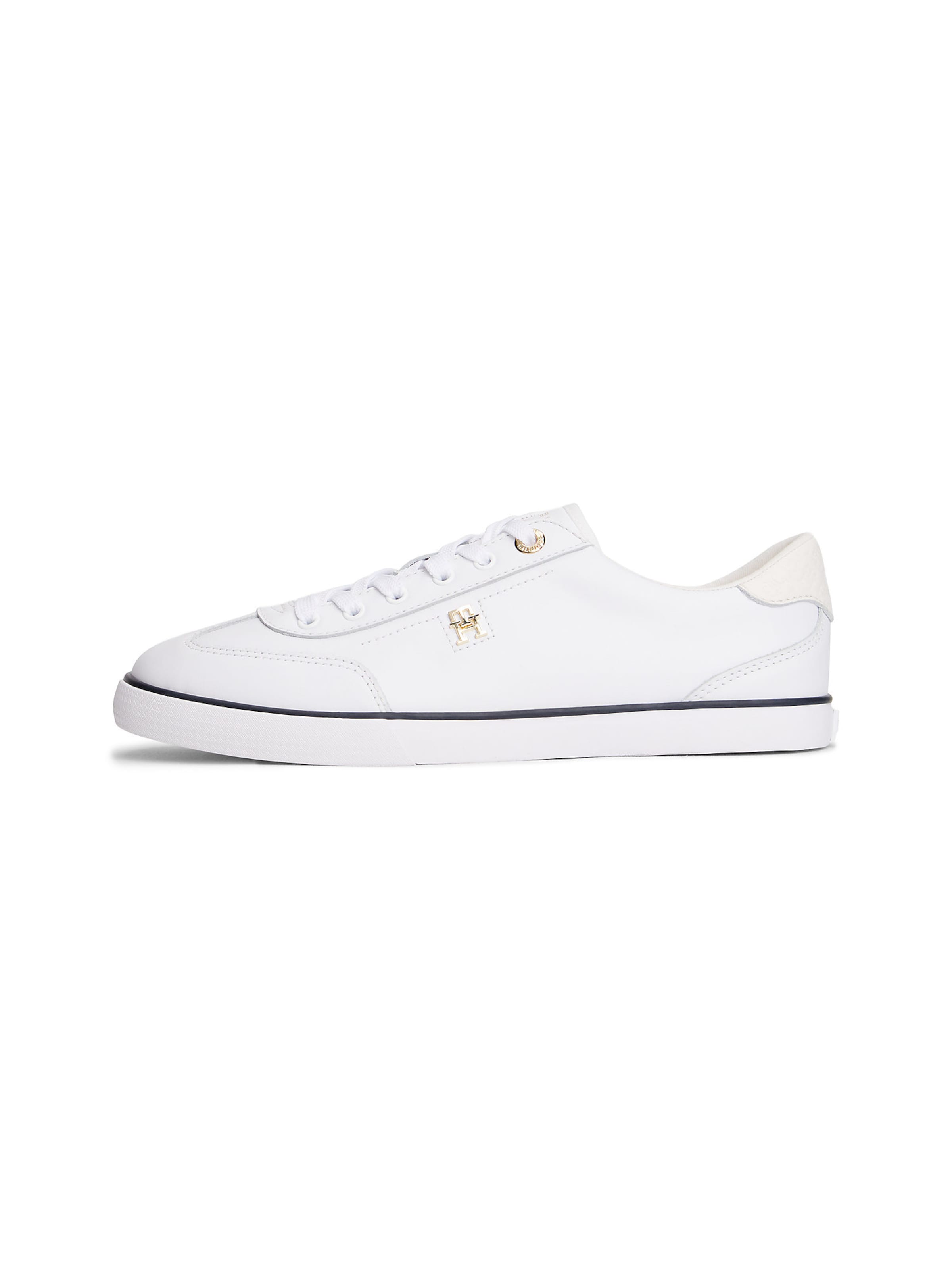 TOMMY HILFIGER Platform trainers in White: front