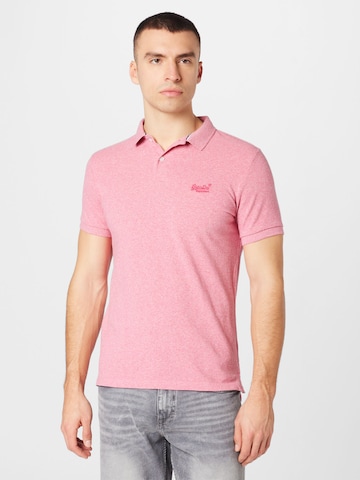 Superdry Skjorte 'CLASSIC' i rosa: forside