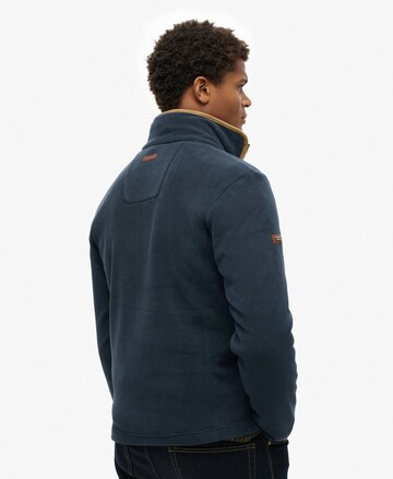 Veste en polaire Superdry en bleu