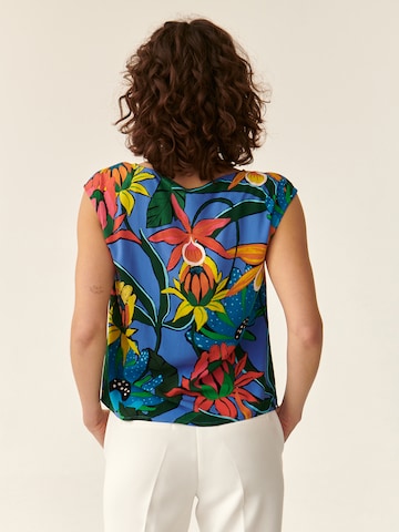 TATUUM - Blusa 'AFELI' em azul