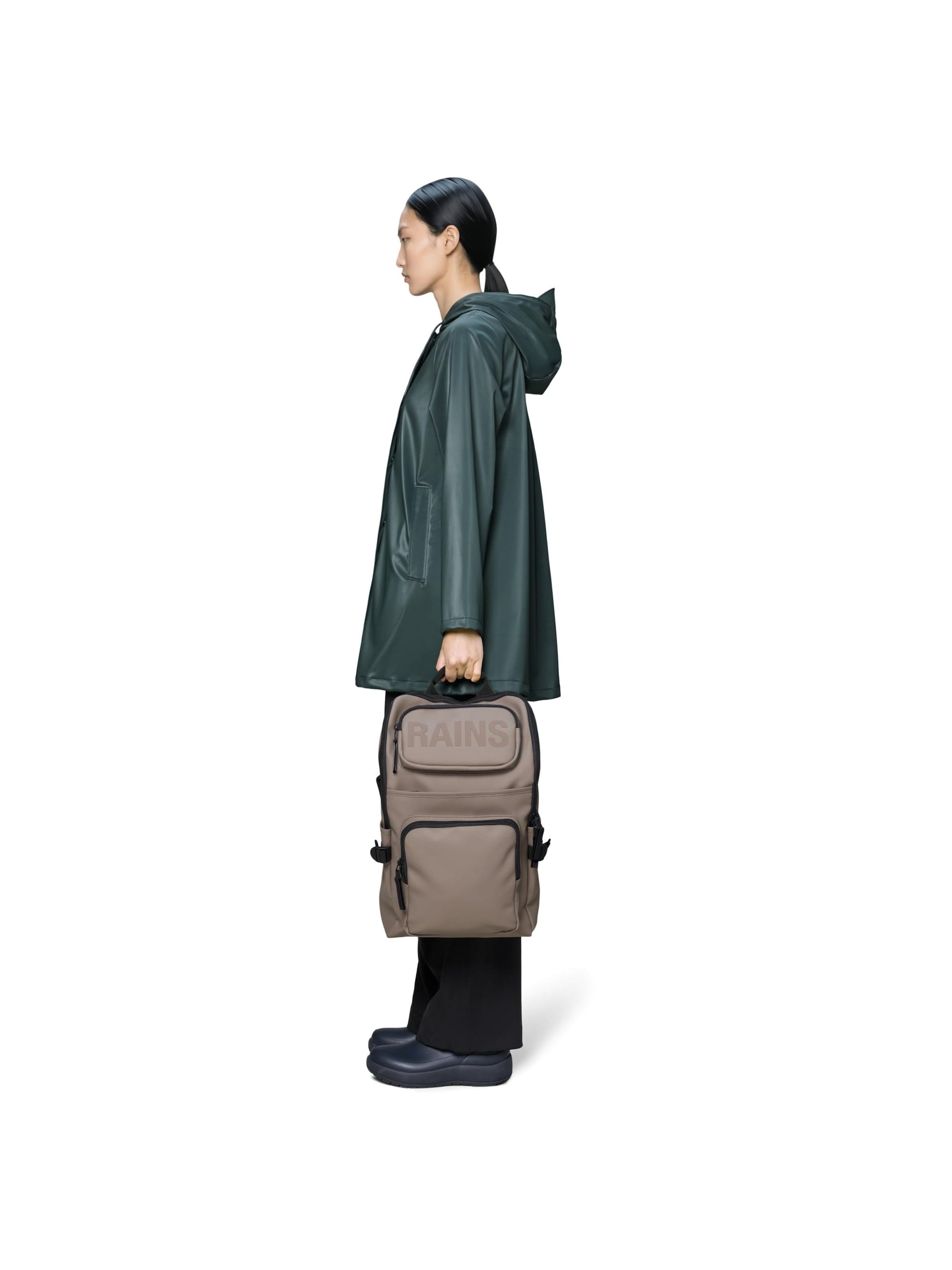 RAINS Backpack 'Texel Cargo' in Grey