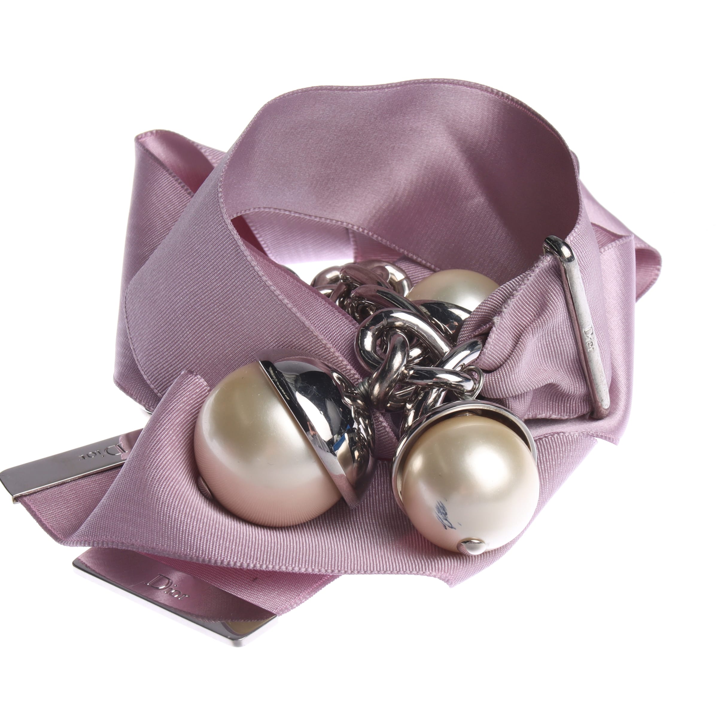 Dior Gürtel XXL in Pink: Vorderseite