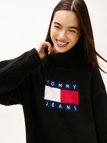 Tommy Jeans Gebreide jurk in Zwart