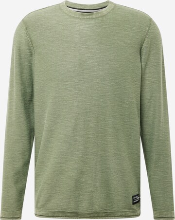 CAMP DAVID - Pullover em verde: frente