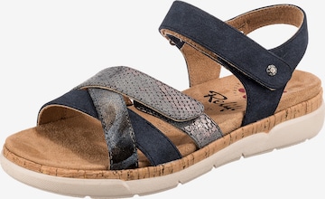 Relife Strap Sandals 'Hagard' in Blue: front